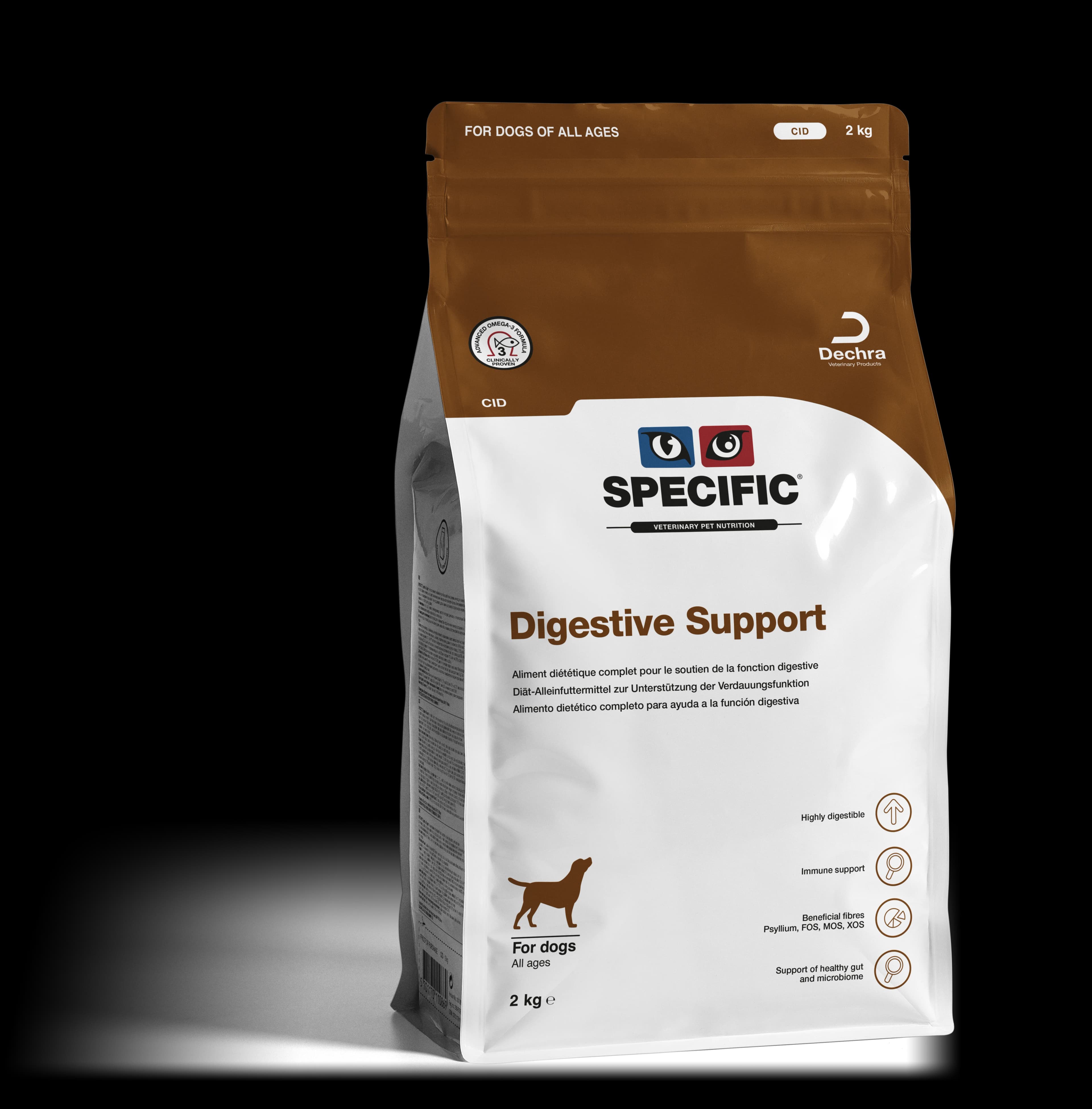 CID Digestive Support (для лікування гострих та хронічних хвороб шлунково-кишкового тракту. Підходить також для цуценят з 2х місяців) 2 кг