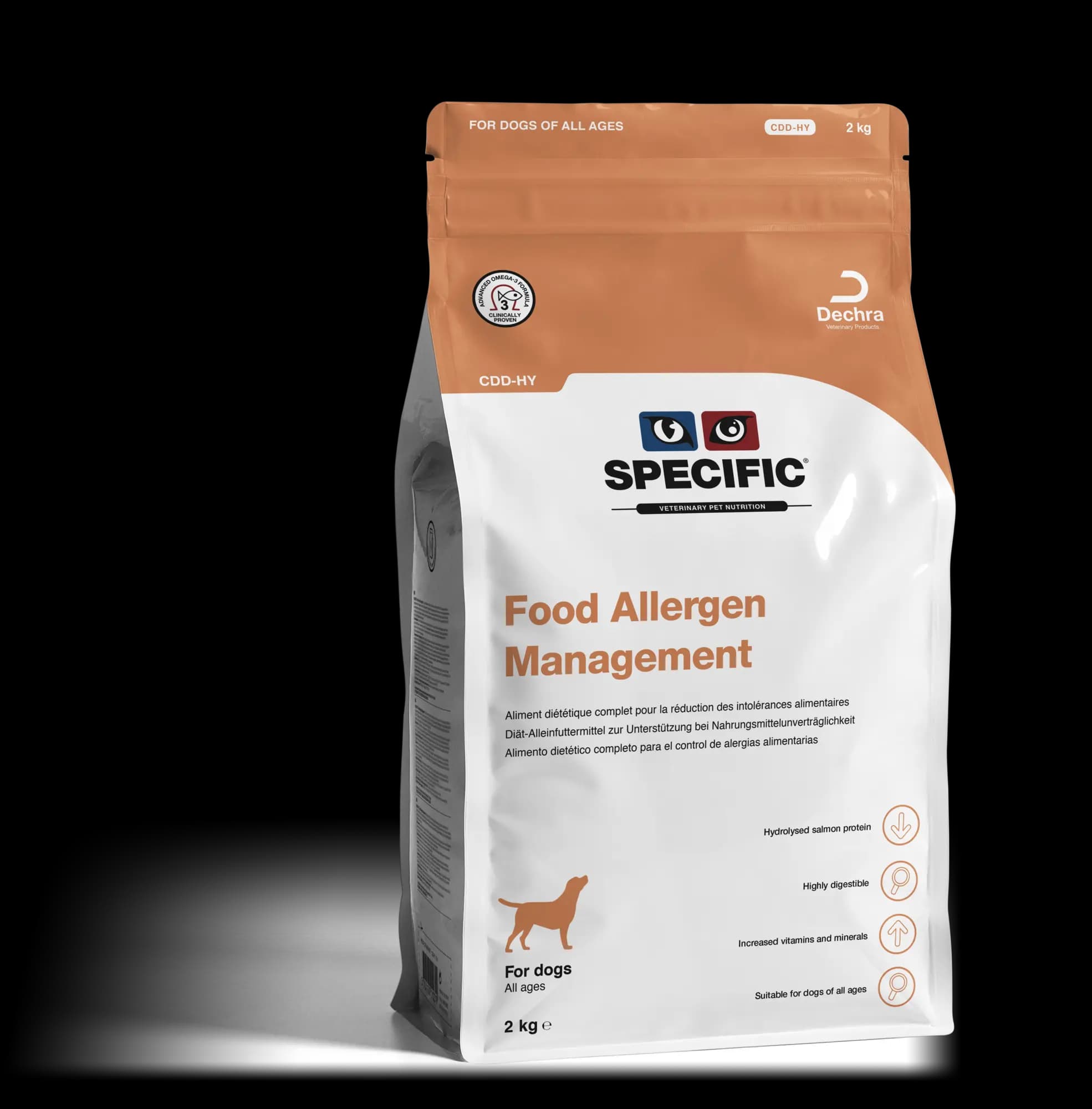 CDD Food Allergy Management (Контроль харчової алергії. Білки - яйце та рис. Контроль уратів) 2 кг
