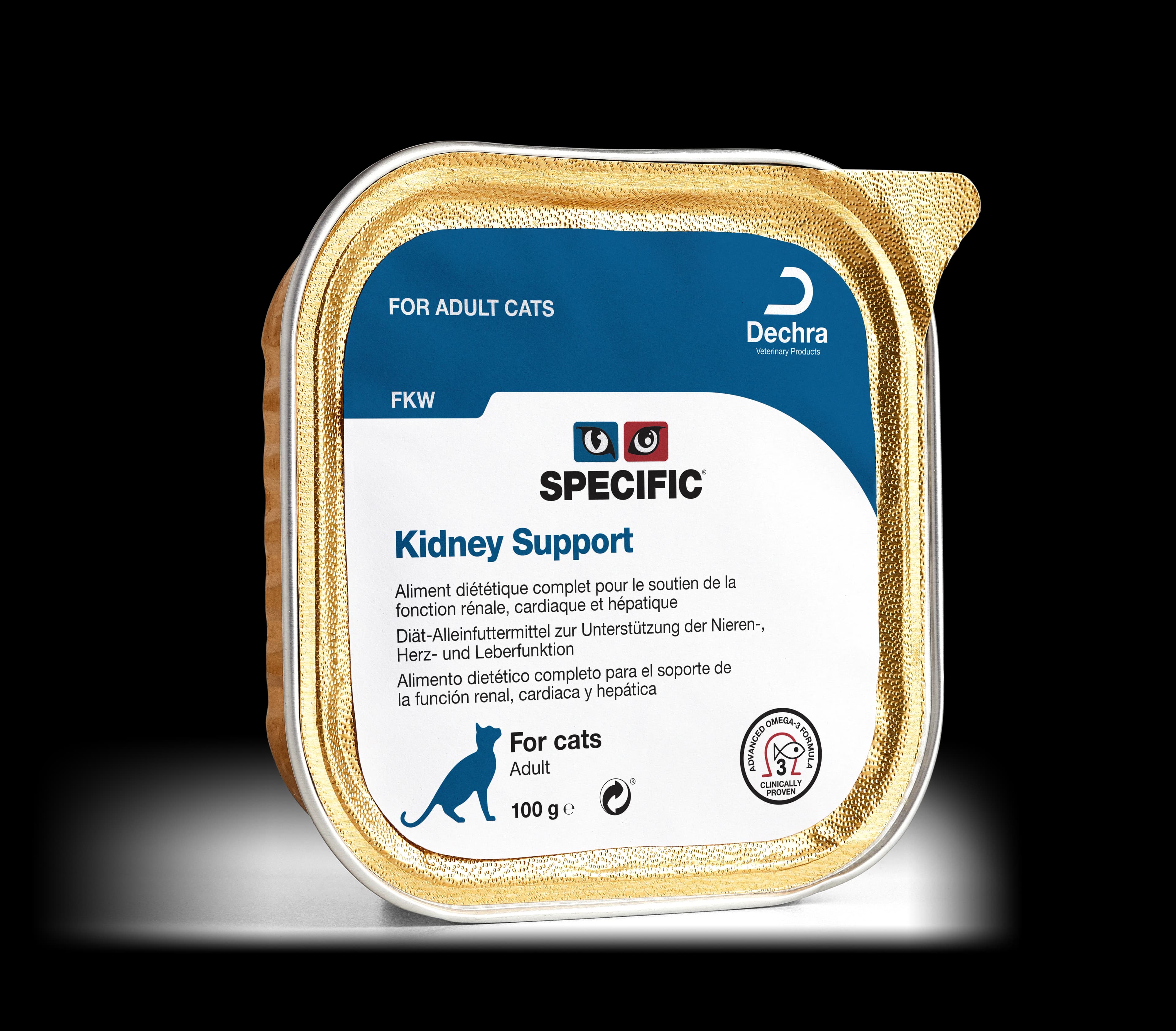 FKW Kidney Support (низькобілкова дієта при хронічній нирковій недостатності, серцевій недостатності, хворобах печінки та лікування сечокам'яної хвороби) 100 г
