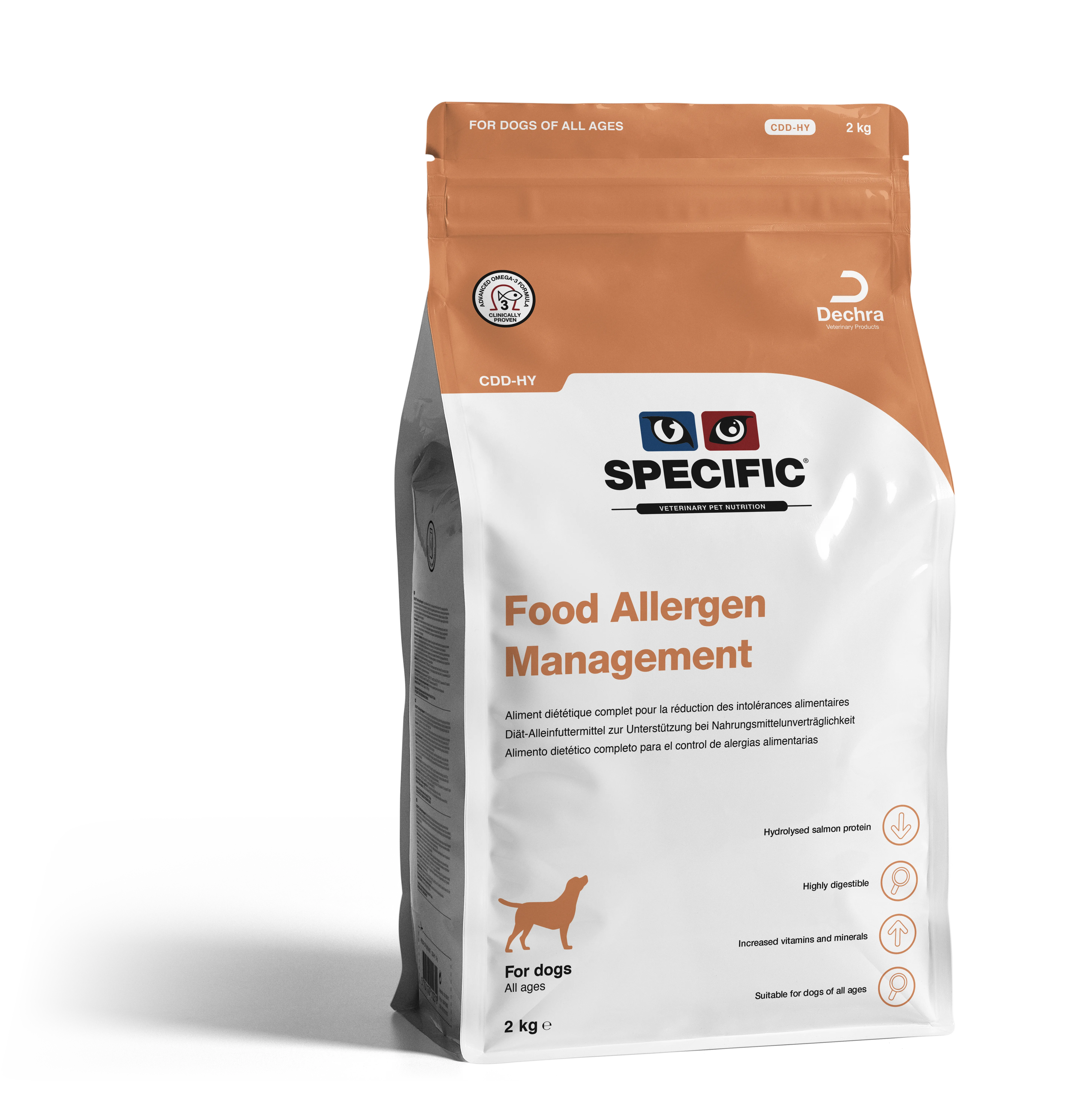 CDD Food Allergy Management (Контроль харчової алергії. Білки - яйце та рис. Контроль уратів) 2 кг